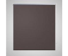 vidaXL Store enrouleur occultant 160 x 175 cm marron