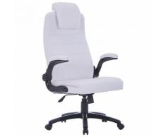 vidaXL Chaise réglable pivotante Similicuir