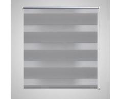 vidaXL Store enrouleur tamisant 120 x 230 cm gris