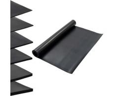 vidaXL Tapis en caoutchouc antidérapant 1,2x2 m 6 mm Lisse