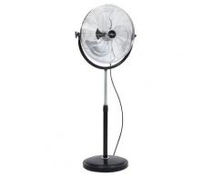 vidaXL Ventilateur sur pied avec tête inclinable 3 vitesses 45 cm 100W