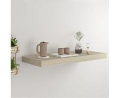 vidaXL Étagère murale flottante Chêne 60x23,5x3,8 cm MDF