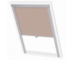 vidaXL Store enrouleur occultant Beige 102