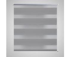 vidaXL Store enrouleur tamisant 120 x 175 cm gris