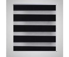 vidaXL Store enrouleur tamisant 40 x 100 cm noir