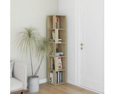 vidaXL Armoire d'angle Chêne sonoma 33x33x164,5 cm Aggloméré