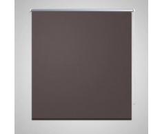 vidaXL Store enrouleur occultant marron 60 x 120 cm