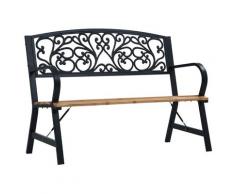vidaXL Banc de jardin 120 cm Bois