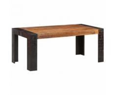 vidaXL Table de salle à manger 180x90x76 cm Bois de manguier massif