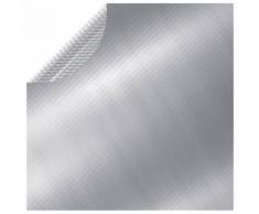 vidaXL Couverture de piscine Argenté 549 cm PE