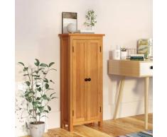 vidaXL Armoire de rangement 50x22x110 cm Bois de chêne massif