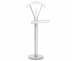 vidaXL Valet de chambre 45 x 35 x 107 cm Blanc