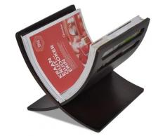 vidaXL Porte-revue en bois Marron