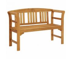 vidaXL Banc de jardin 120 cm Bois solide d'acacia