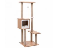 vidaXL Arbre à chat avec tapis à gratter en sisal 129 cm