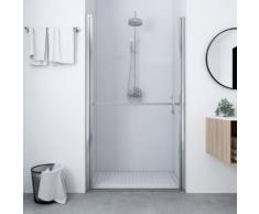 vidaXL Porte de douche Verre trempé 81x195 cm