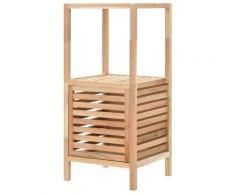 vidaXL Armoire de salle de bain Bois de noyer 39,5x35,5x86 cm