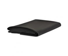 vidaXL Doublure d'étang Noir 6x3 m PVC 1 mm