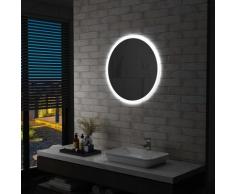 vidaXL Miroir à LED pour salle de bain 70 cm
