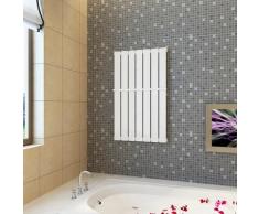 vidaXL Porte-serviette 542mm + Radiateur panneau blanc 542mm x 900mm