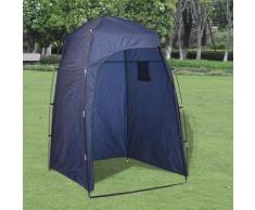 vidaXL Tente de douche/WC/dressing Bleu