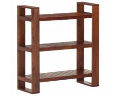 vidaXL Bibliothèque Marron miel 84x30x90 cm Bois d'acacia massif