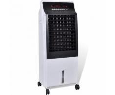 vidaXL Refroidisseur d'air mobile Ventilateur Humidificateur 8 L