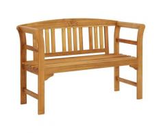 vidaXL Banc de jardin 114 cm Bois d'acacia solide