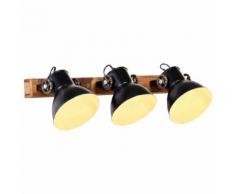 vidaXL Lampe murale industrielle Noir 65x25 cm E27