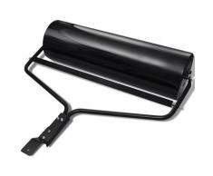 vidaXL Rouleau à gazon de jardin Noir 68 L