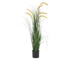 vidaXL Plante artificielle à herbe avec quenouille 110 cm