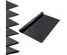 vidaXL Tapis en caoutchouc antidérapant 1,2x2 m 2 mm Lisse