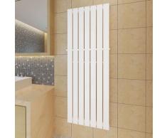 vidaXL Porte-serviette 542mm + Radiateur panneau blanc 542mm x 1500mm