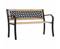 vidaXL Banc de jardin 120 cm Bois