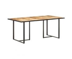 vidaXL Table de salle à manger 180 cm Bois de manguier brut