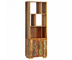 vidaXL Bibliothèque 60x35x180 cm Bois de récupération solide