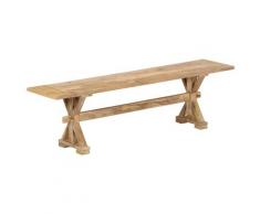 vidaXL Banc d'entrée 160x35x45 cm Bois de manguier solide