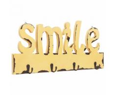 vidaXL Porte-manteau mural SMILE 50x23 cm