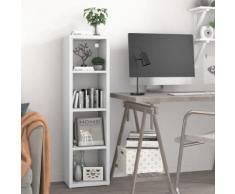vidaXL 323943 Wall Cube Shelf White 37x29,5x134,5 cm MDF