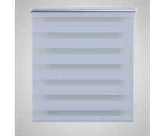 vidaXL Store enrouleur tamisant 80 x 175 cm blanc