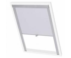 vidaXL Store enrouleur occultant Blanc F06