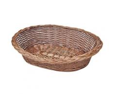 vidaXL Panier pour chien/ lit pour animaux de compagnie en Saule 70 cm Nature