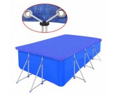 vidaXL vidXL Couverture de piscine PE Rectangulaire 90 g/sqm 540 x 270 cm