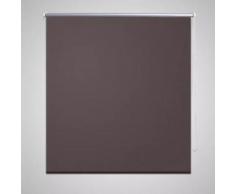 vidaXL Store enrouleur occultan 80 x 230 cm marron