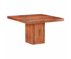 vidaXL Table de salle à manger 120x120x77 cm Bois solide