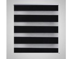 vidaXL Store enrouleur tamisant 50 x 100 cm noir