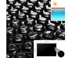 vidaXL Couverture de piscine Noir 260 x 160 cm PE
