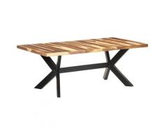 vidaXL Table de salle à manger 200x100x75 cm Bois solide