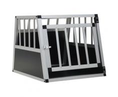 vidaXL Cage pour chien avec une porte 54 x 69 x 50 cm