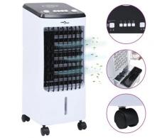 vidaXL Humidificateur refroidisseur d'air mobile 2 en 1 80 W
